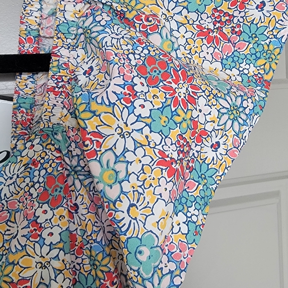 Floral Tiered Kids' Dress - Multi Floral Print - Picture 2 of 3